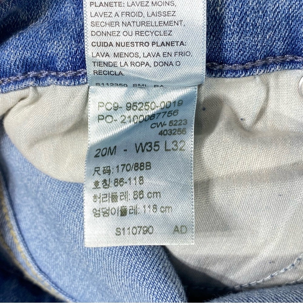 Levis Signature Gold Jeans Women's 20M Blue Bootcut Mid Rise Stretch Denim NWT - Picture 11 of 15